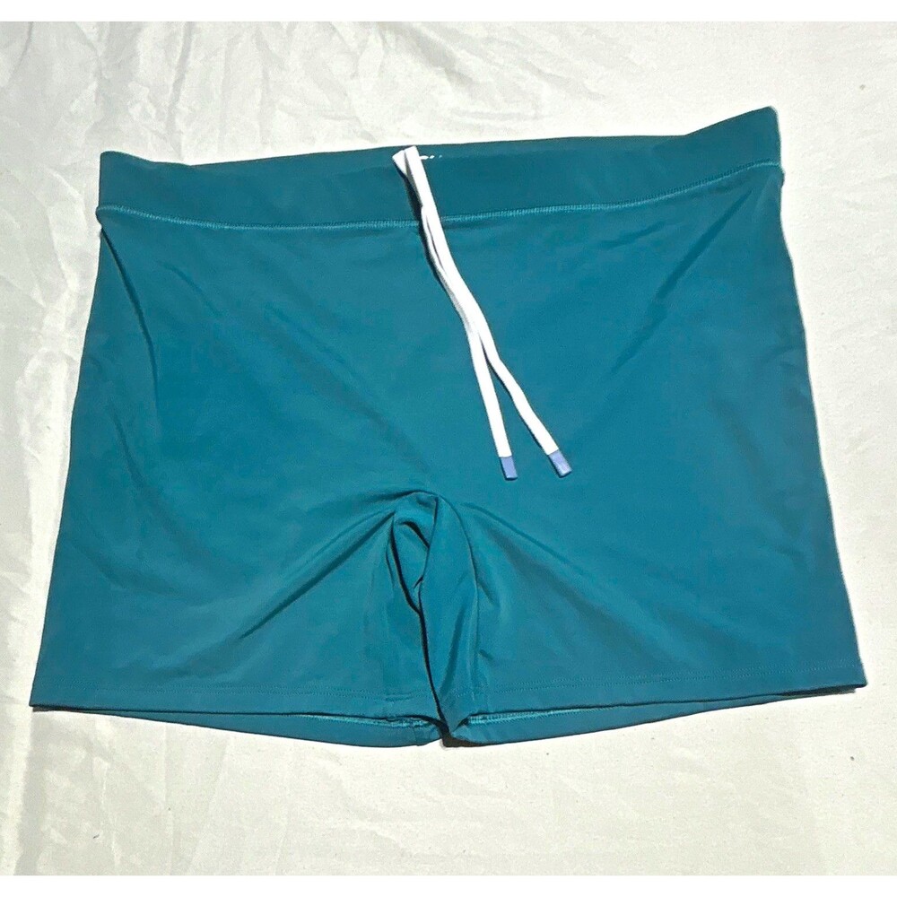 Woxer Swim Baller Shorts Teal Blue Green Boardshort Trunks Size Large L
